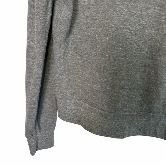 Aviator Nation 5 Stripe Hoodie in Heather Grey, Size S NWOT - Picture 10 of 13